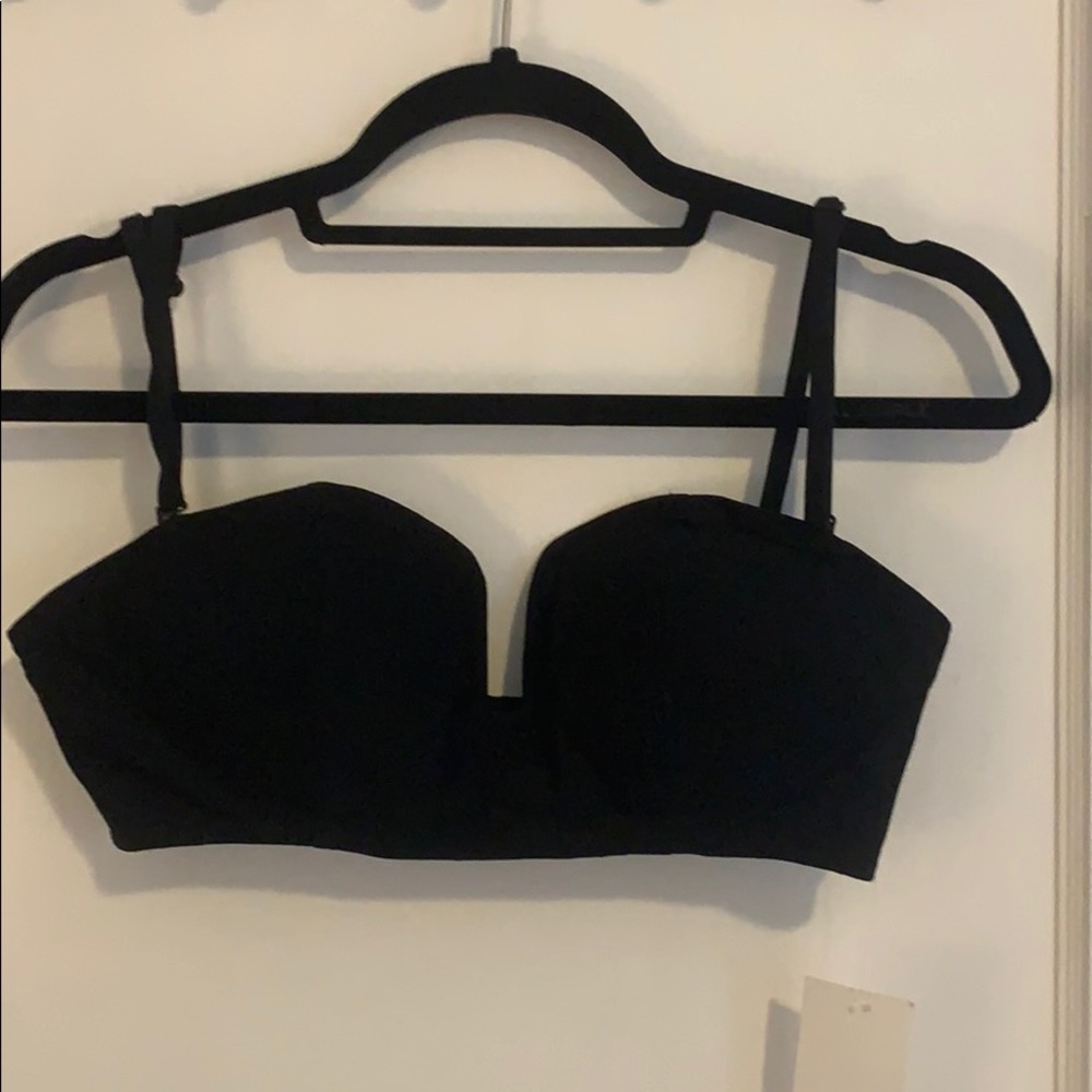 Tobi black bra/shirt